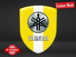 Yamaha Decal Auto Autoadesiva Premium Superiore Adesivi Bombati